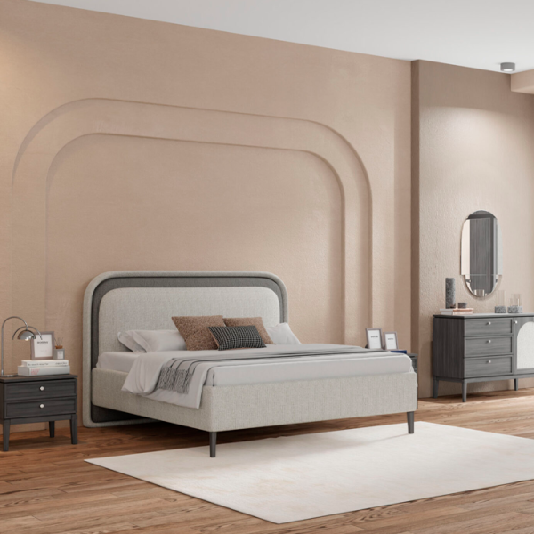 Кровать Dogtas ARCH 180 x 200 см / ЛДСП / Серый photo 5