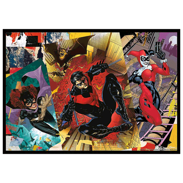 Puzzle Trefl Batman in action 11+/ Numărul de piese: 1000 photo 2 Puzzle Trefl Batman in action 11+/ Numărul de piese: 1000 photo 2