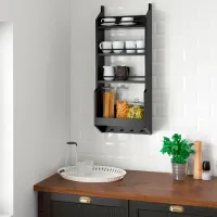 Raft Ikea Vadholma Furnir / Black photo 4