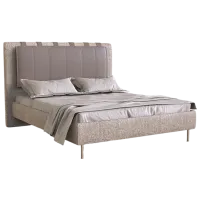 Кровать Dogtas Gift 180 x 200 см / ЛДСП / Серый