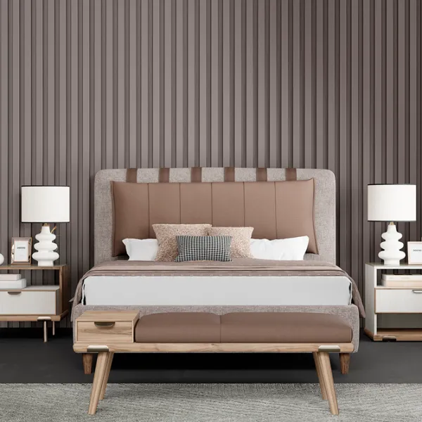 Кровать Dogtas Gift 180 x 200 см / ЛДСП / Серый photo 4