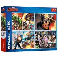 Puzzle Trefl Heroic days 8+/ Количество деталей: 1000