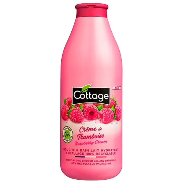 Гель для душа Cottage Shower Gel & Bath Milk Raspberry Cream Для неё photo 1 Гель для душа Cottage Shower Gel & Bath Milk Raspberry Cream Для неё photo 1