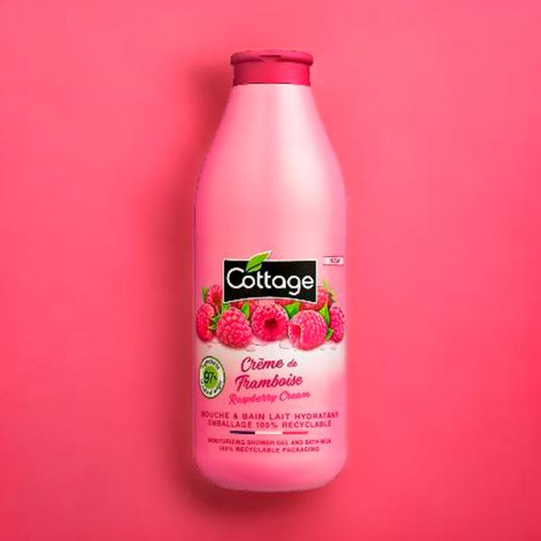 Гель для душа Cottage Shower Gel & Bath Milk Raspberry Cream Для неё photo 2 Гель для душа Cottage Shower Gel & Bath Milk Raspberry Cream Для неё photo 2