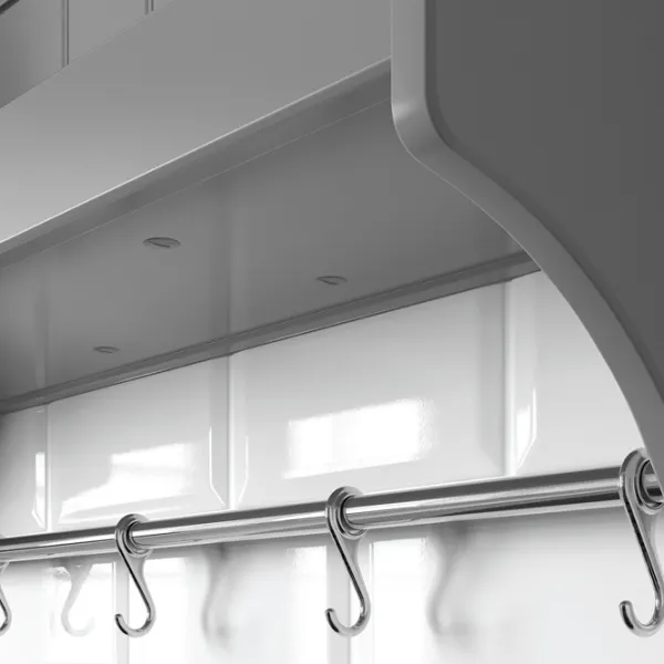 Полка для кухни Ikea Tornviken Сталь / Серый photo 2 Полка для кухни Ikea Tornviken Сталь / Серый photo 2