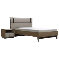 Кровать Ikea Theo 100 x 200 см / ЛДСП / Коричневый