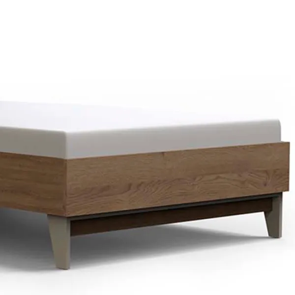 Кровать Ikea Theo 100 x 200 см / ЛДСП / Коричневый photo 2