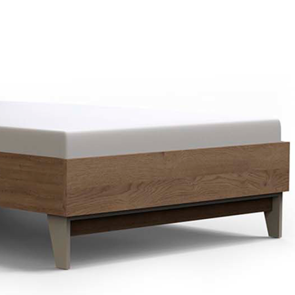 Кровать Ikea Theo 100 x 200 см / ЛДСП / Коричневый photo 2