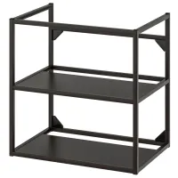 Seturi mobilă de baie Ikea Enhet/Tvallen/Saljen Oțel / Antracit photo 3