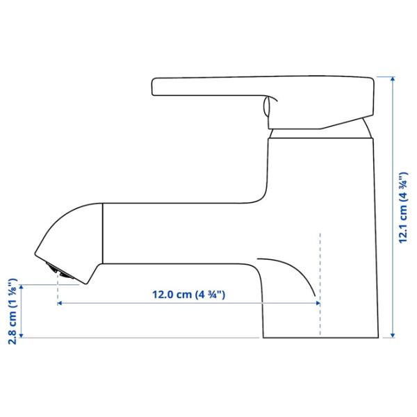 Наборы мебели для ванной комнаты Ikea Enhet/Tvallen/Saljen Сталь / Antracit photo 8