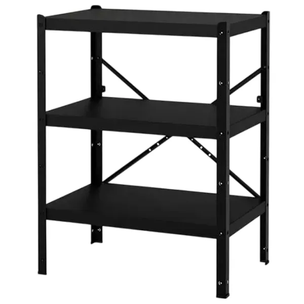 Стеллаж Ikea Bror  110 x 85 x 55см cm / Сталь / Black photo 1