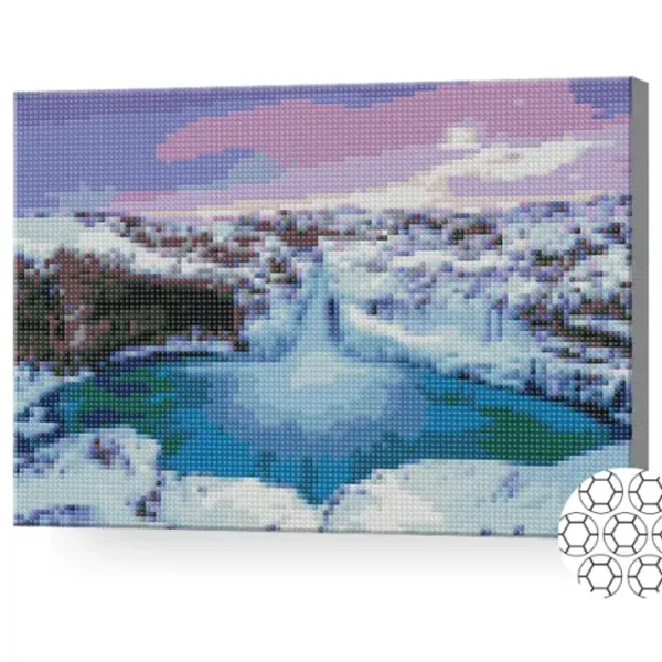 Mozaic Art Galery Premium Râul inghețat  /  photo 2