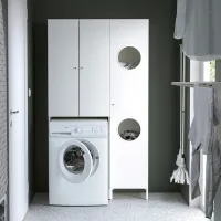 Seturi mobilă de baie Ikea Nysjon Oțel / White photo 3