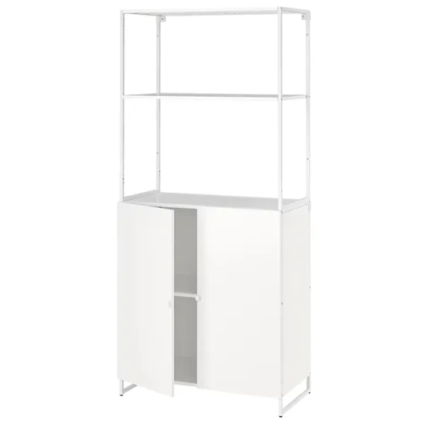 Стеллаж Ikea Jostein 180 x 61 x 44см cm / Сталь / White photo 1