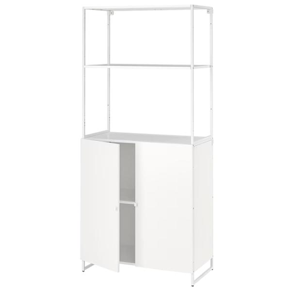 Стеллаж Ikea Jostein 180 x 61 x 44см cm / Сталь / White photo 1
