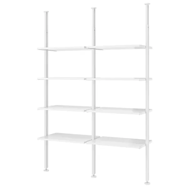 Стеллаж Ikea Elvarli 222 x 175 x 51см cm / ЛДСП / White photo 1