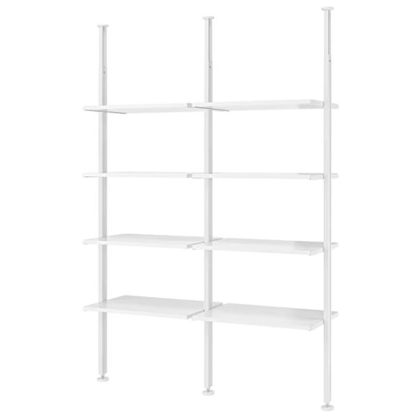 Стеллаж Ikea Elvarli 222 x 175 x 51см cm / ЛДСП / White photo 1