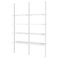 Стеллаж Ikea Elvarli 222 x 175 x 51см cm / ЛДСП / White