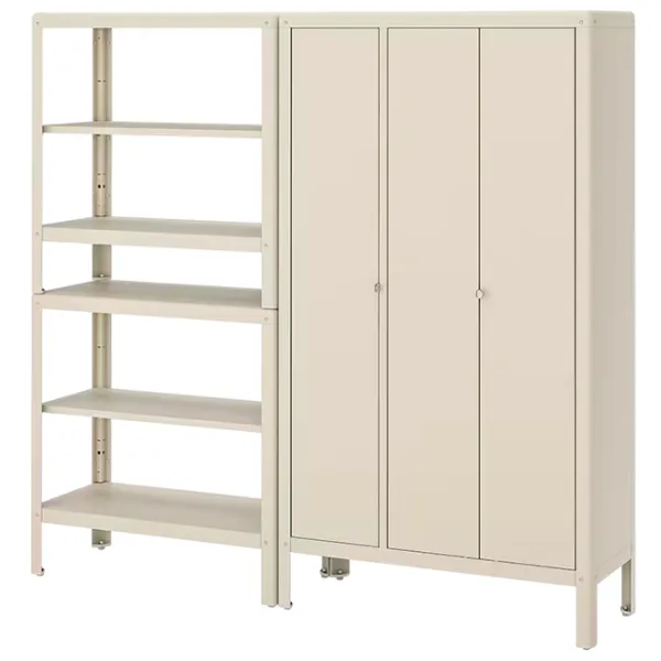 Etajeră Ikea Kolbjorn 161 x 251 x 37 cm / Oțel / Beige photo 1