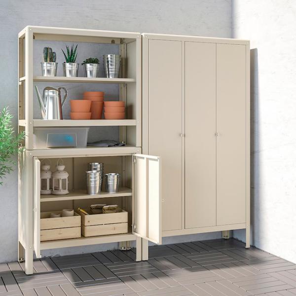 Стеллаж Ikea Kolbjorn 161 x 171 x 37см cm / Сталь / Бежевый photo 5 Стеллаж Ikea Kolbjorn 161 x 171 x 37см cm / Сталь / Бежевый photo 5