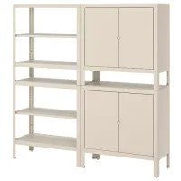 Стеллаж Ikea Kolbjorn 161 x 171 x 37см cm / Сталь / Бежевый