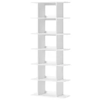 Etajeră Fabrik Home N 7 203 x 80 x 33 cm / PAL melaminat / White