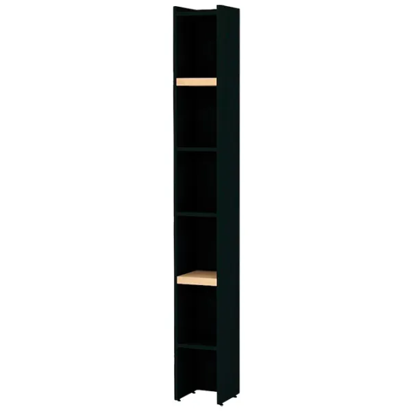 Стеллаж Fabrik Home Living Emerson 196 x 26 x 25см cm / ДСП меламин / Black photo 1 Стеллаж Fabrik Home Living Emerson 196 x 26 x 25см cm / ДСП меламин / Black photo 1