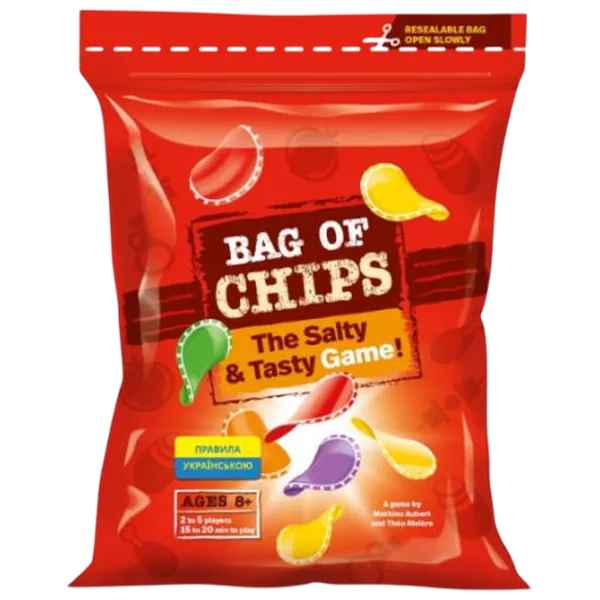 Joc de masă Geekach Games Bag of Chips 8+/ Carti de joc photo 1