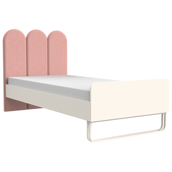 Кровать Dogtas Lily 120 x 200 см / ЛДСП / Белый photo 1