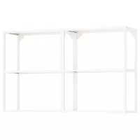 Seturi mobilă de baie Ikea Enhet Oțel / White photo 2