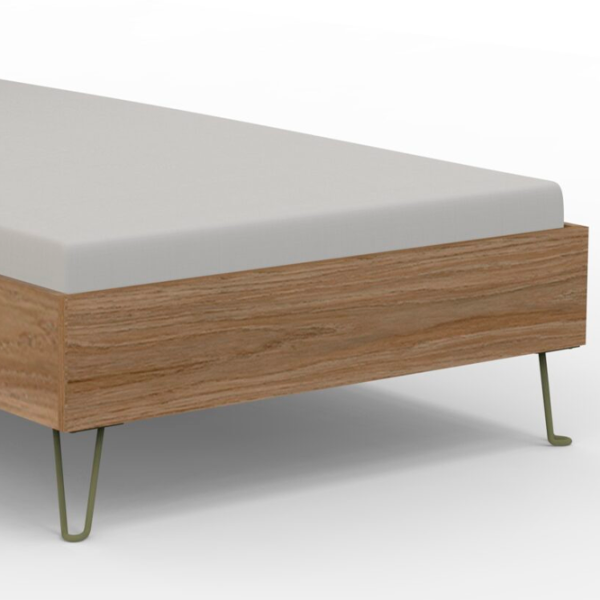 Кровать Dogtas Greta 120 x 200 см / ЛДСП / Wood photo 3