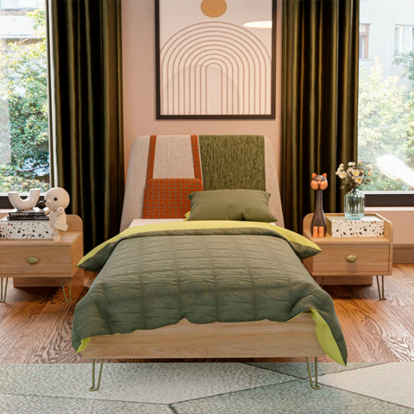 Кровать Dogtas Greta 120 x 200 см / ЛДСП / Wood photo 4