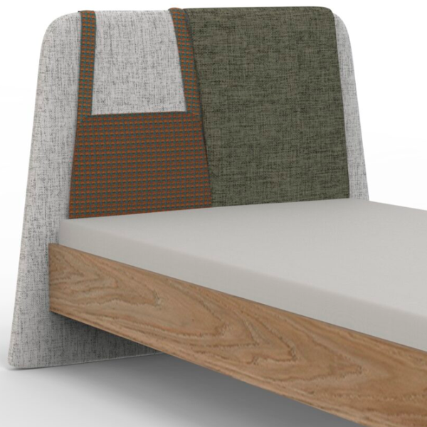 Кровать Dogtas Greta 100 x 200 см / ЛДСП / Wood photo 2