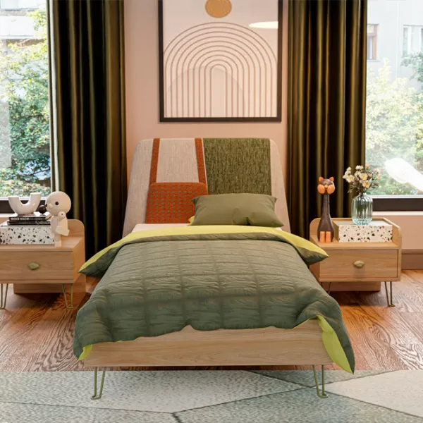 Кровать Dogtas Greta 100 x 200 см / ЛДСП / Wood photo 4