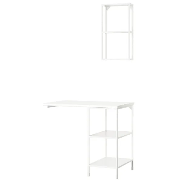 Seturi mobilă de baie Ikea Enhet/Lilltrask Oțel / White photo 1 Seturi mobilă de baie Ikea Enhet/Lilltrask Oțel / White photo 1