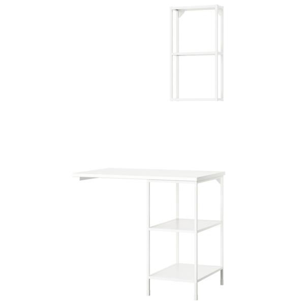 Seturi mobilă de baie Ikea Enhet/Lilltrask Oțel / White photo 1 Seturi mobilă de baie Ikea Enhet/Lilltrask Oțel / White photo 1
