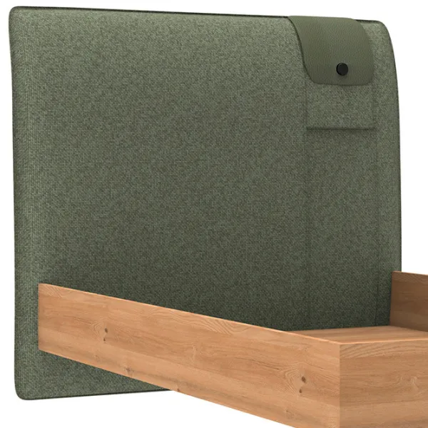 Кровать Dogtas Bold 100 x 200 см / ЛДСП / Wood photo 2