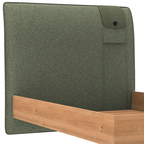 Кровать Dogtas Bold 100 x 200 см / ЛДСП / Wood photo 2