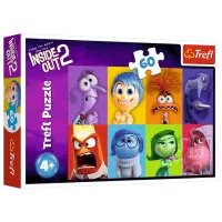 Puzzle Trefl Know your emotions 4+/ Numărul de piese: 60