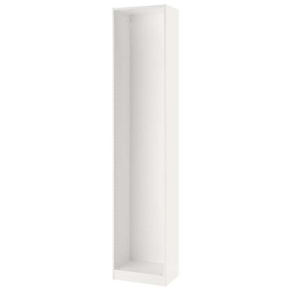 Шкаф пенал Ikea Pax/Aheim 201 x 50 x 38см /White /Белый photo 2 Шкаф пенал Ikea Pax/Aheim 201 x 50 x 38см /White /Белый photo 2