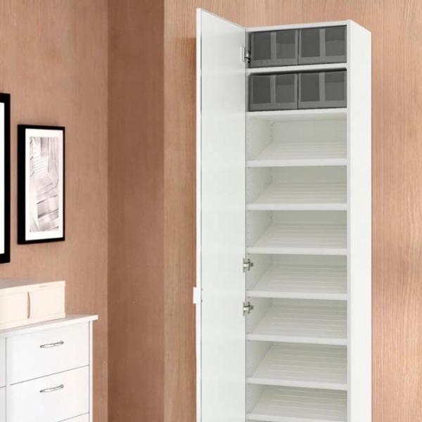 Шкаф пенал Ikea Pax/Aheim 201 x 50 x 38см /White /Белый photo 3 Шкаф пенал Ikea Pax/Aheim 201 x 50 x 38см /White /Белый photo 3