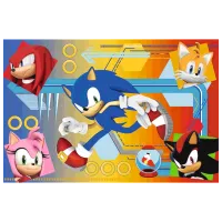 Puzzle Trefl Sonic in action 4+/ Numărul de piese: 60 photo 2