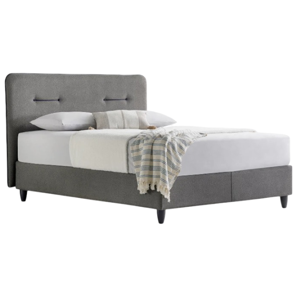 Кровать Dogtas Noli 160 x 200 см / ЛДСП / Серый photo 1