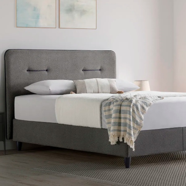 Кровать Dogtas Noli 160 x 200 см / ЛДСП / Серый photo 2