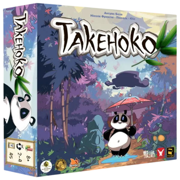 Joc de masă Geekach Games Takenoko 8+/ Strategie photo 1