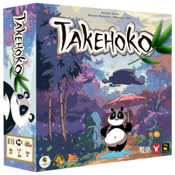 Joc de masă Geekach Games Takenoko 8+/ Strategie photo 1