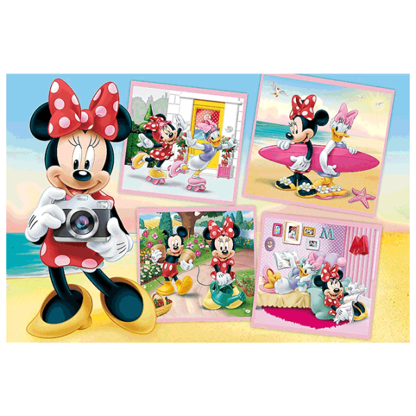 Puzzle Trefl Lovely Minnie 4+/ Numărul de piese: 60 photo 2