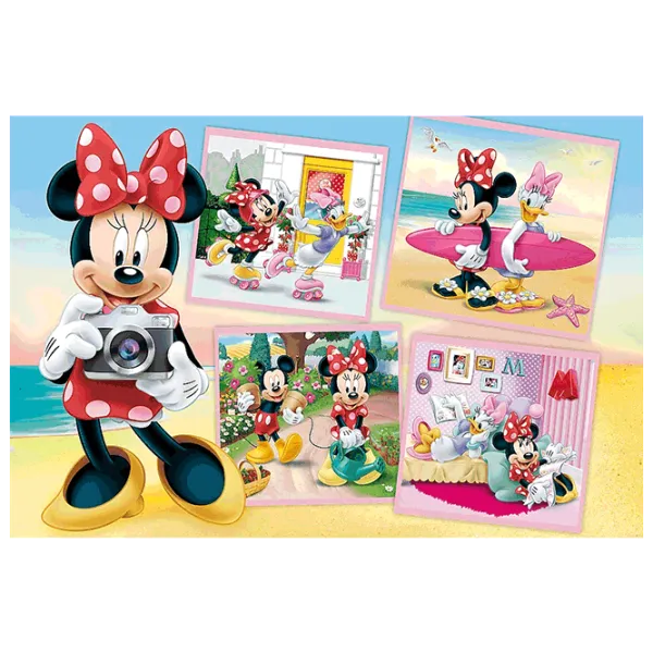 Puzzle Trefl Lovely Minnie 4+/ Numărul de piese: 60 photo 3