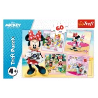 Puzzle Trefl Lovely Minnie 4+/ Numărul de piese: 60 photo 3