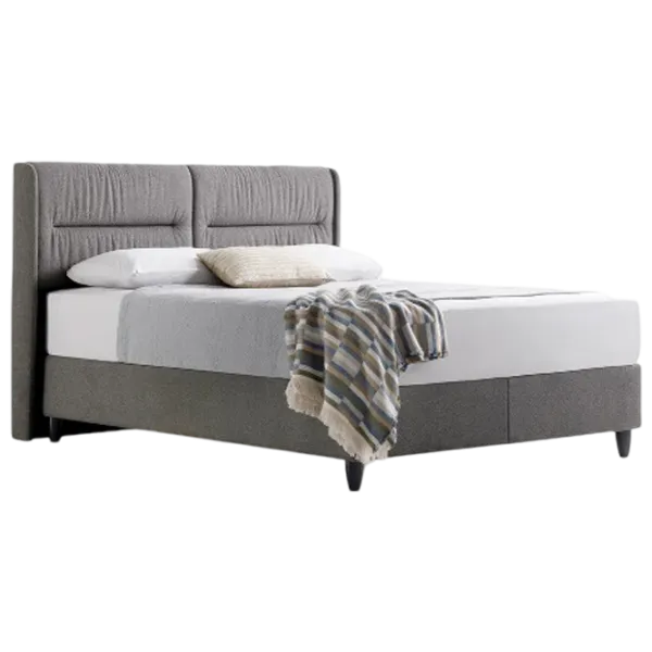Кровать Dogtas Palmon 160 x 200 см / ЛДСП / Серый photo 1
